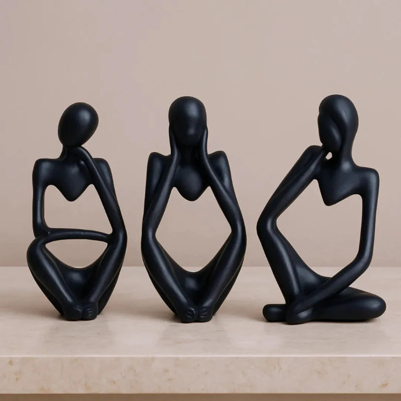 Escultura Decorativa O Pensador Estatueta
