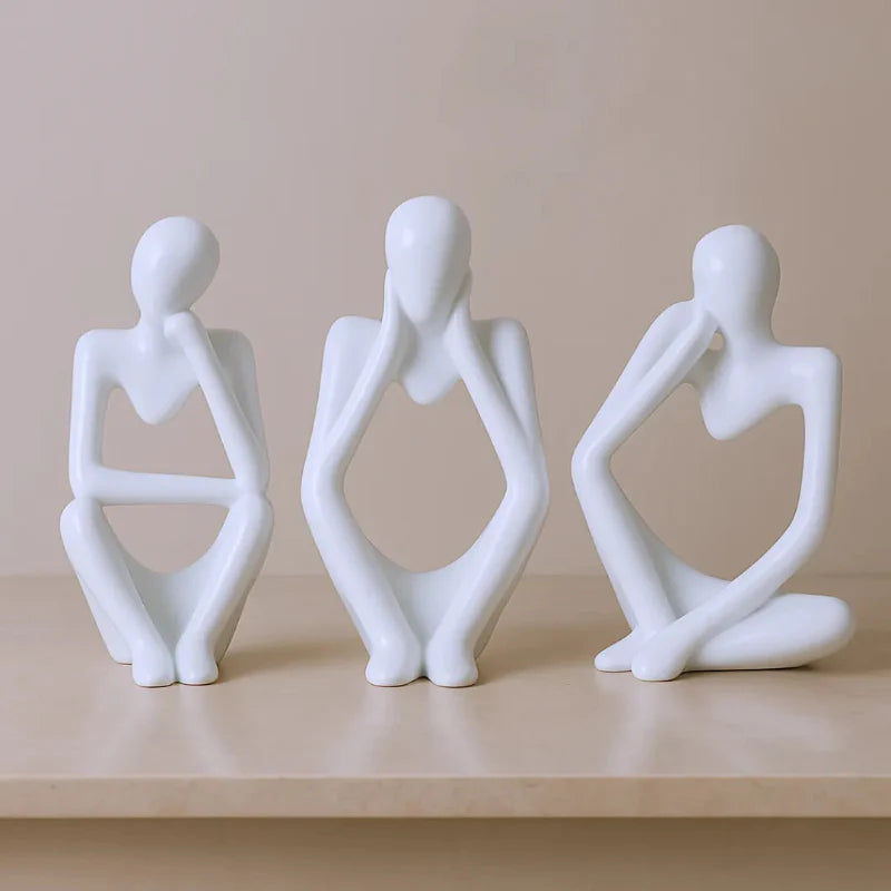 Escultura Decorativa O Pensador Estatueta