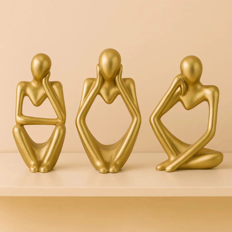 Escultura Decorativa O Pensador Estatueta