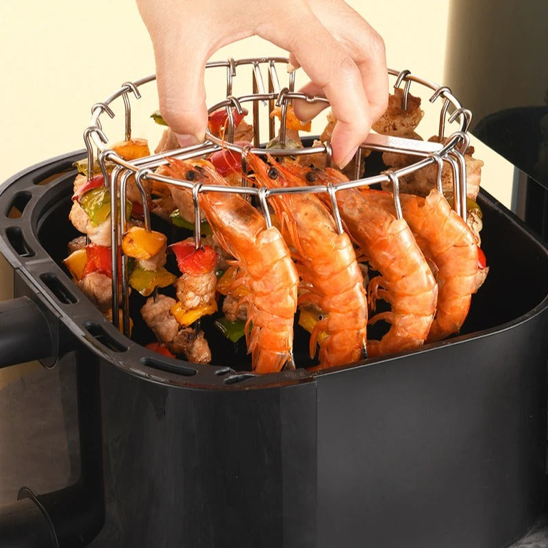 Espetos Anti Aderente Portáteis para Airfryer
