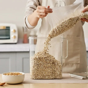 Kit Pote Hermético com Copo Medidor